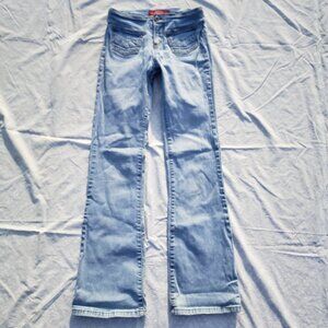 Hot Kiss Flare Soft Stretch Jeans - Light Blue - Size 3